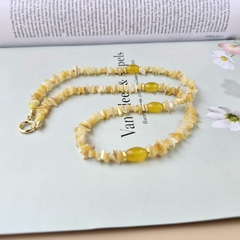 COLAR CASCALHO MADREPÉROLA - comprar online