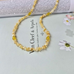 COLAR CASCALHO MADREPÉROLA na internet