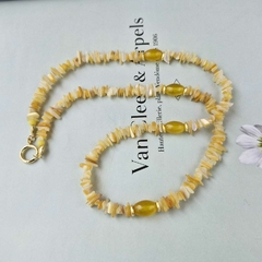 COLAR CASCALHO MADREPÉROLA - loja online