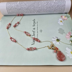 COLAR CALCEDÔNIA E CRISTAL - loja online