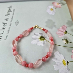 Imagem do PULSEIRA CALCEDÔNIA E CRISTAL