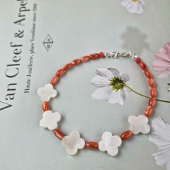 PULSEIRA MADREPÉROLA FLOR - comprar online