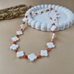 CHOKER MADREPÉROLA FLOR na internet