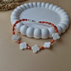 PULSEIRA MADREPÉROLA FLOR - loja online