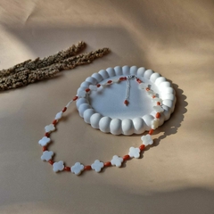 PULSEIRA MADREPÉROLA FLOR - comprar online