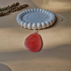 Imagem do COLAR PEDRA NATURAL GOIABA