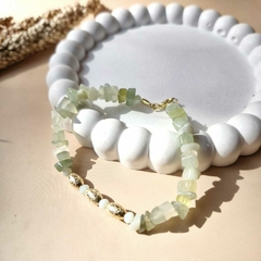 PULSEIRA CASCALHO JADE OLIVA - comprar online