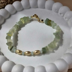 PULSEIRA CASCALHO JADE OLIVA na internet