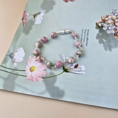 PULSEIRA ROSA E VERDE - Primajoia