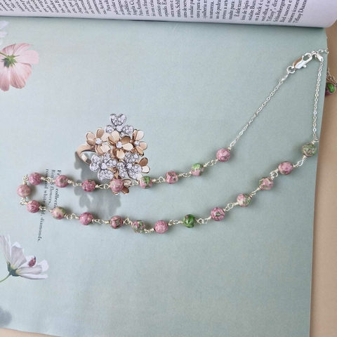 COLAR ROSA VERDE - comprar online