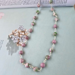 COLAR ROSA VERDE na internet