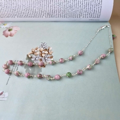 COLAR ROSA VERDE - Primajoia