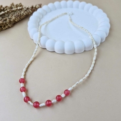 COLAR JADE E PEROLA - comprar online