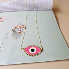 COLAR OLHO GREGO PINK - comprar online