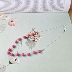 COLAR EMBORRACHADO ROSA na internet