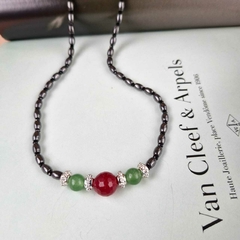 COLAR HEMATITA - Primajoia