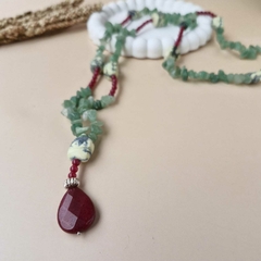 COLAR JASPE VERDE - Primajoia