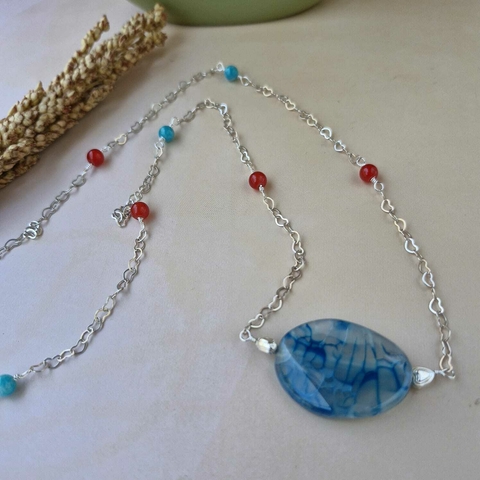 COLAR BRISA TURQUESA - comprar online