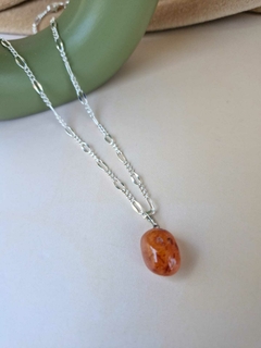 COLAR FOGO DE ÂMBAR na internet