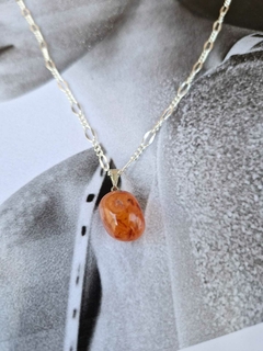 COLAR FOGO DE ÂMBAR - loja online
