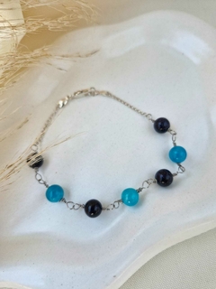 PULSEIRA JADE AMAZONITA - Primajoia