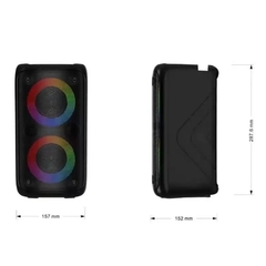 Caixa de som Bluetooth Potente Multimídia Com LED RGB Estéreo sem fio XDG-96 - Tandara Shop