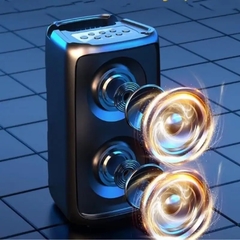 Caixa de som Bluetooth Potente Multimídia Com LED RGB Estéreo sem fio XDG-96 na internet