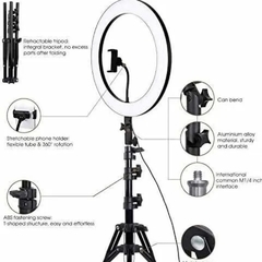 Ring light 10 polegadas (26cm) com tripé 2.1 metros - Tandara Shop