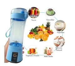 Mini Liquidificador Portátil Shake Suco Juice Cup + Cabo Usb - comprar online