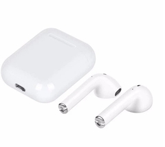 Fone Intra-Auricular Sem Fio Bluetooth i12 Tws Touch + Case Conecta Com para iPhone E Android - Tandara Shop