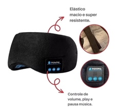 Tapa Olho Máscara Dormir Fone De Ouvido Bluetooth na internet