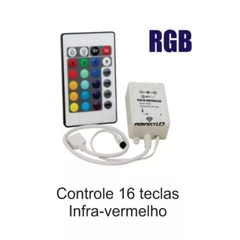 TOPE Fita Led 5m Ultra Rgb 3528 Prova D'agua + Controle (SEM FONTE) - Tandara Shop