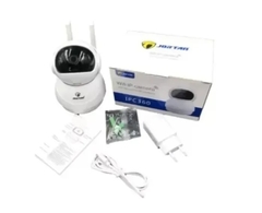 Câmera ip robô panoramica online wifi sensor movimento - Tandara Shop