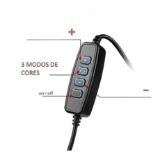 Ring light 10 polegadas (26cm) com tripé 2.1 metros - comprar online