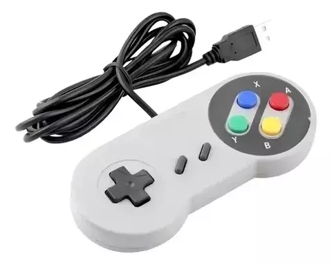 CONTROLE USB RETRÔ NINTENDO
