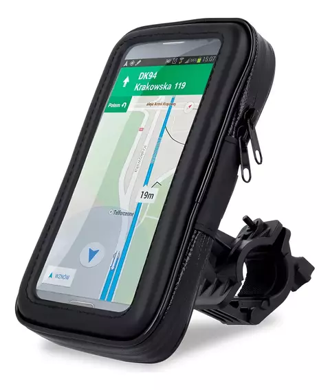 SUPORTE DE CELULAR MOTO BIKE PROVA DAGUA 360 ARTICULADO 5,5 POL