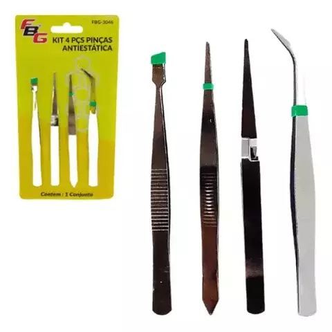 KIT PINÇA 4PC FBG-3046
