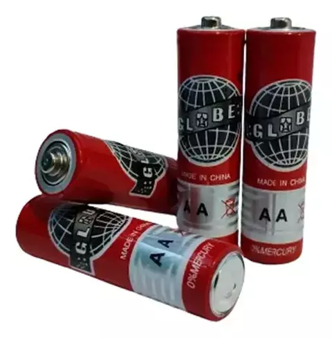 4 PILHAS COMUM MODELO AA OU AAA