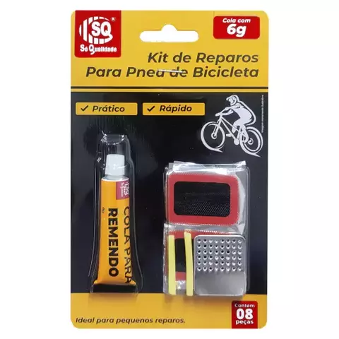 KIT REPAROS PARA PNEU DE BICICLETA