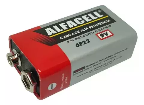 BATERIAS 9 V ORIGINAL ALAFACELL