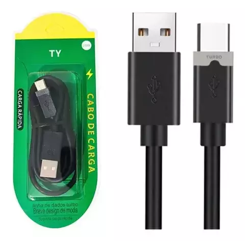 CABO TURBO V8, IOS E TIPO C