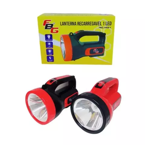 FBG-1808-1 LANTERNA RECARREGÁVEL