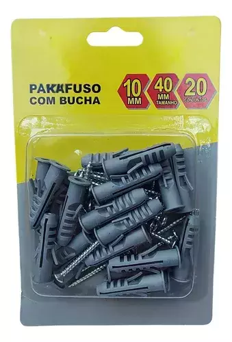 FBG-3193 JOGO DE PARAFUSO C/BUCHA 10MM