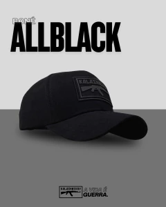 Boné ALL BLACK sem tela na internet