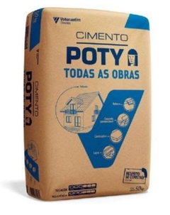 Cimento Poty CPII-Z Todas as Obras 50 Kg
