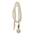 Luminária Pendente em Macramê Rustico Decoração Boho Cordão 8mm