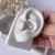 Piercing coração com zircônia - Pri Paes Acessórios