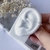 Piercing coração na internet