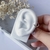 Piercing argola com zircônias na internet