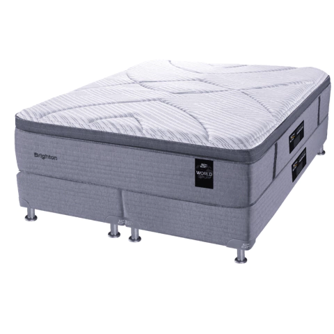 Conjunto King Koil Brighton King Size 200x200 Resortes Pocket